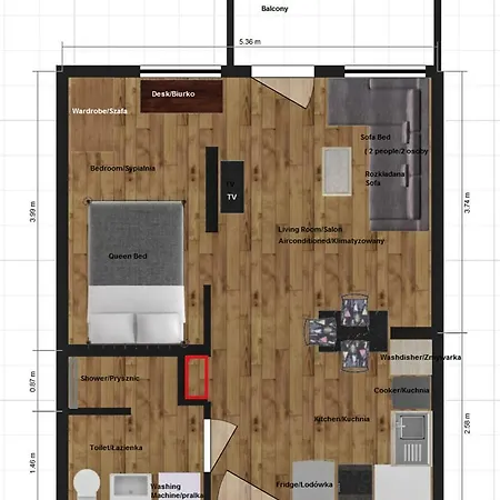 Comfort Studio Nova2 아파트